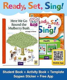 <font title="Pack-Ready, Set, Sing! Health: Here We Go Round the Mulberry Bush (with App)">Pack-Ready, Set, Sing! Health: Here We G...</font>