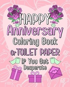 Happy Anniversary Coloring Book