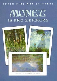 Monet: 16 Art Stickers