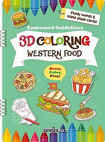 3D Coloring Western Food
