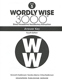 <font title="Wordly Wise 3000: Book 5 Answer Key (4/E)">Wordly Wise 3000: Book 5 Answer Key (4/E...</font>