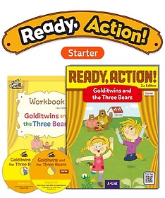 <font title="Pack-Ready Action 2E (Starter): Golditwins and the Three Bears(SB with CDs +WB)">Pack-Ready Action 2E (Starter): Golditwi...</font>