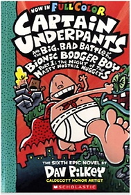<font title="Captain Underpants And The Big, Bad Battle of the Bionic Booger Boy, Part 1">Captain Underpants And The Big, Bad Batt...</font>