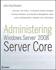 <font title="Administering Windows Server 2008 Server Core">Administering Windows Server 2008 Server...</font>