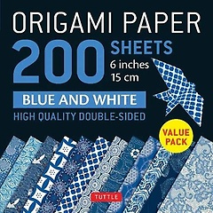 <font title="Origami Paper 200 Sheets Blue and White Patterns 6 (15 CM)">Origami Paper 200 Sheets Blue and White ...</font>