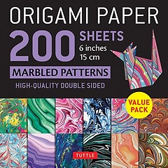 <font title="Origami Paper 200 Sheets Marbled Patterns 6 (15 CM)">Origami Paper 200 Sheets Marbled Pattern...</font>