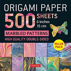 <font title="Origami Paper 500 Sheets Marbled Patterns 6 (15 CM)">Origami Paper 500 Sheets Marbled Pattern...</font>