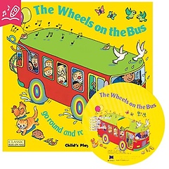 노부영 마더구스 세이펜 Wheels on the Bus Go Round and Round (with CD)