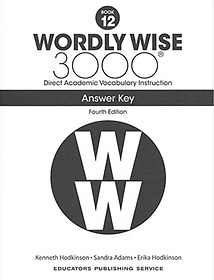 <font title="Wordly Wise 3000: Book 12 Answer Key (4/E)">Wordly Wise 3000: Book 12 Answer Key (4/...</font>