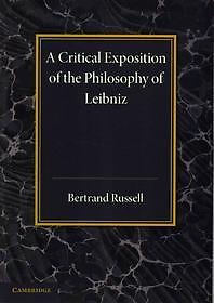 <font title="A Critical Exposition of the Philosophy of  Leibniz">A Critical Exposition of the Philosophy ...</font>