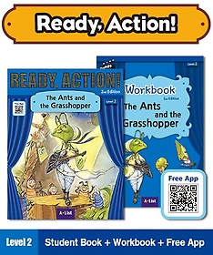 <font title="Ready Action Level 2: The Ants and the Grasshopper SB+WB (with QR)">Ready Action Level 2: The Ants and the G...</font>