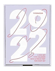 Typodarium 2022 calendar