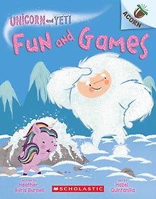 <font title="Unicorn And Yeti 8: Fun and Games (An Acorn Book)">Unicorn And Yeti 8: Fun and Games (An Ac...</font>