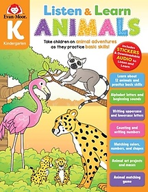Listen & Learn: Animals Grade K