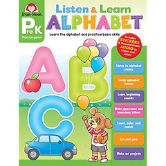 Listen & Learn: Alphabet Grade Pre k SB