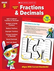 <font title="Scholastic Success with Fractions & Decimals Grade 5">Scholastic Success with Fractions & Deci...</font>