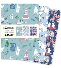 Moomin Classics Set of 3 Midi Notebooks